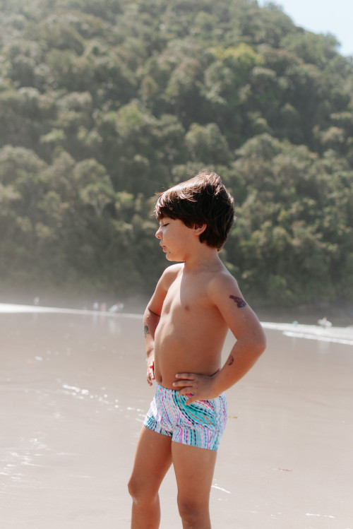 Sunga Boxer Infantil Miçangas