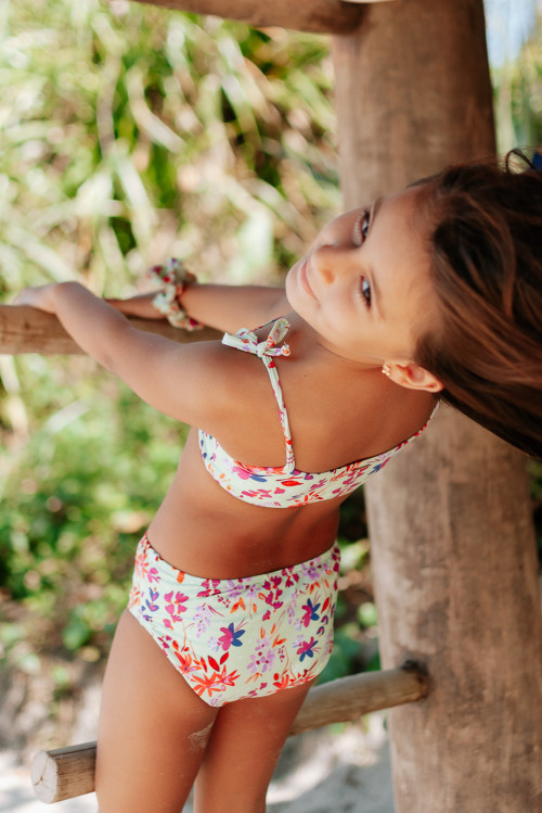 Biquíni Infantil Alice Jardim