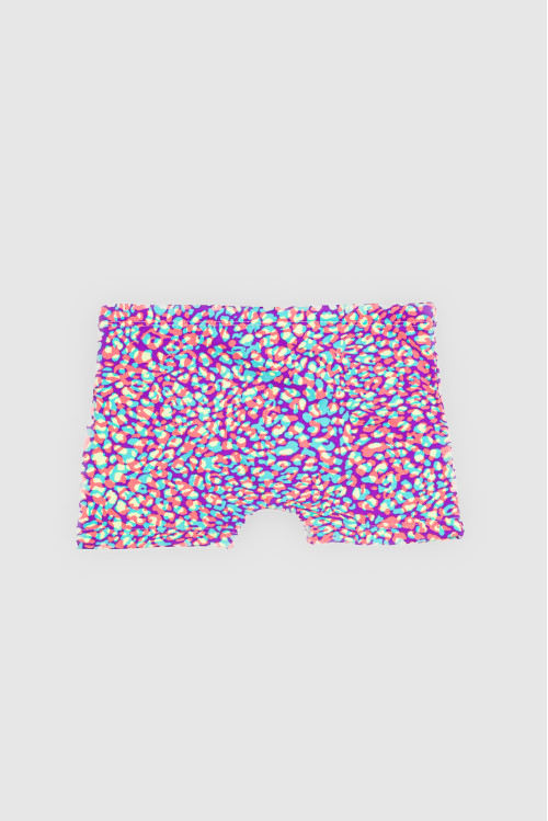 Sunga Boxer Infantil Pintinhas Neon